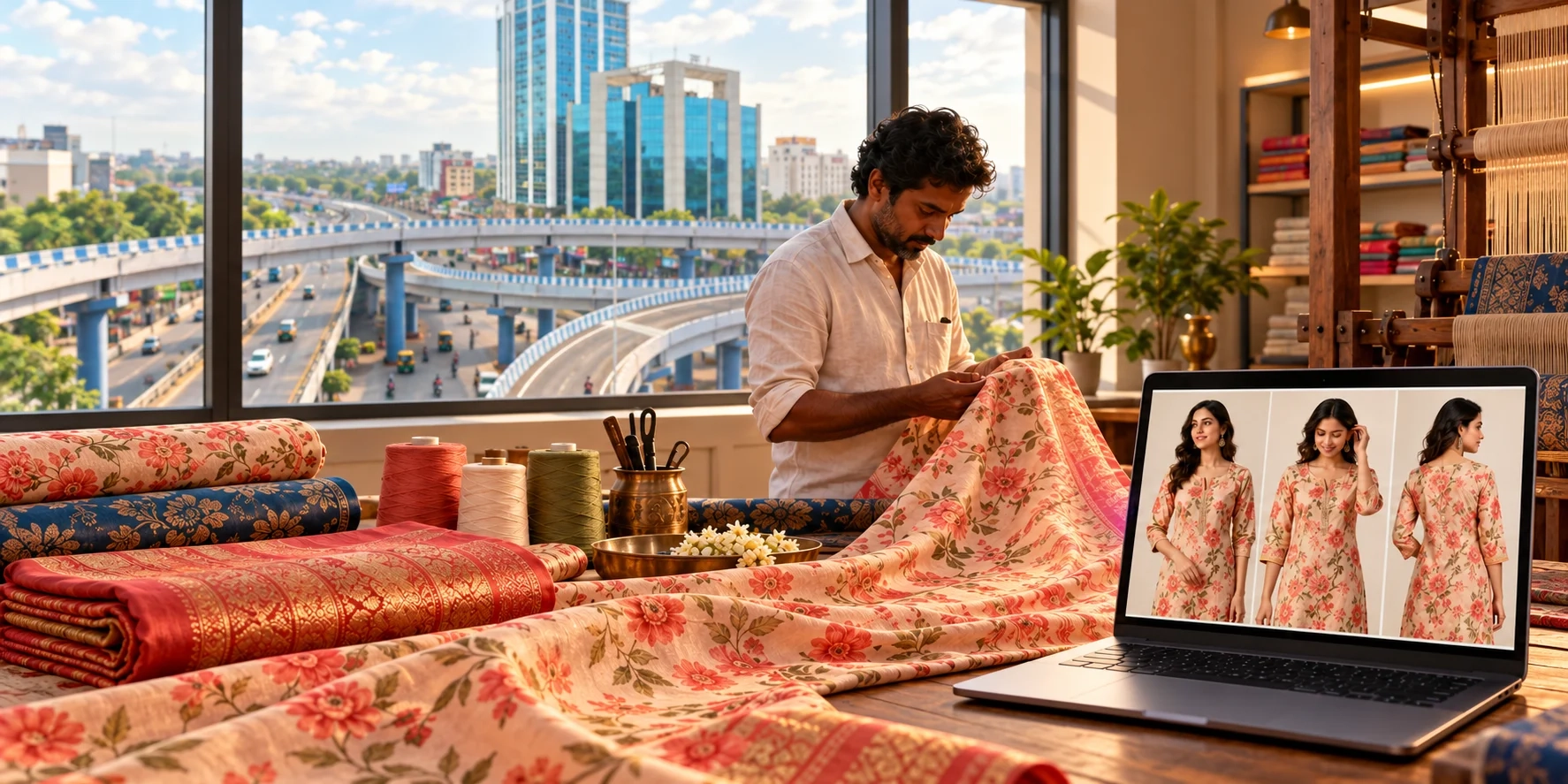 How Surat Textile Wholesalers Could Save ₹50,000/Month Using AI Catalogues